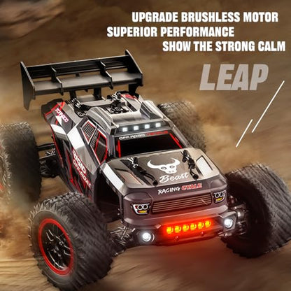 MAX 50mph Fast RC Cars for Adults with Carrying Bag, 1/16 Brushless Motor High Speed Remote Control Car, 4WD Drift Off Road RC Truck with 3 Lipo Batteries - color: 50mph, 1/16, Sg316max