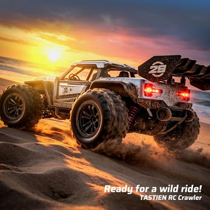 1/14 Remote Control Car, RTR Fast RC Crawler, 40+ MPH, 4WD All Terrain Monster Truck, Waterproof High Speed Racing Cars for Adults, Boys, Top Present for RC Car Lovers, Ages 8+