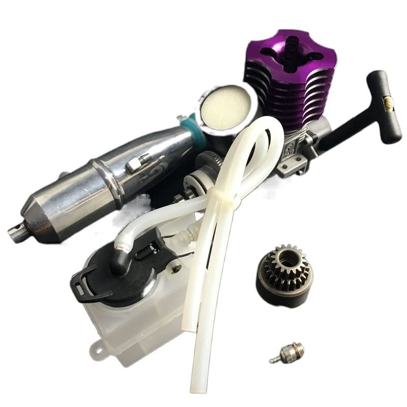 02060 VX 18 Engine 2.74cc Pull Starter Purple RC 1/10 Nitro Car On-Road Car for94122/94177/94188(02060-SLC-SET) - size: 02060-SLC-SET
