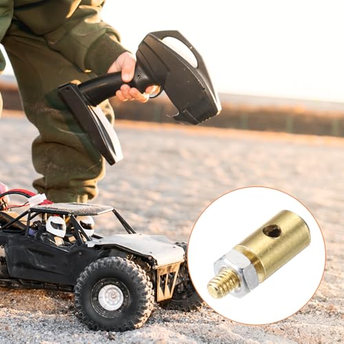 MECCANIXITY Linkage Stoppers Connecting Servo Arm, Push Rod with Nut and Screw for RC Airplane, D4x1.6mm D4x1.8mm 10 Pcs - size: D4x1.6mm; D4x1.8mm