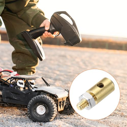 MECCANIXITY Linkage Stoppers Connecting Servo Arm, Push Rod with Nut and Screw for RC Airplane, D4x1.6mm D4x2.1mm 10 Pcs - size: D4x1.6mm; D4x2.1mm