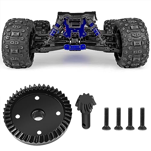 Steel Diff Gear 10T 43T Front Rear Transmission Differential Gears for Tra-xxas 1/8 Scale 4WD Sledge