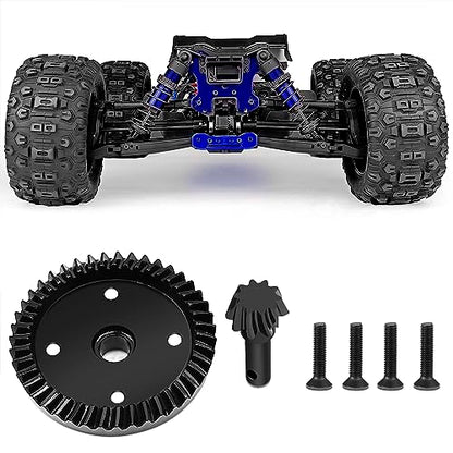 Steel Diff Gear 10T 43T Front Rear Transmission Differential Gears for Tra-xxas 1/8 Scale 4WD Sledge