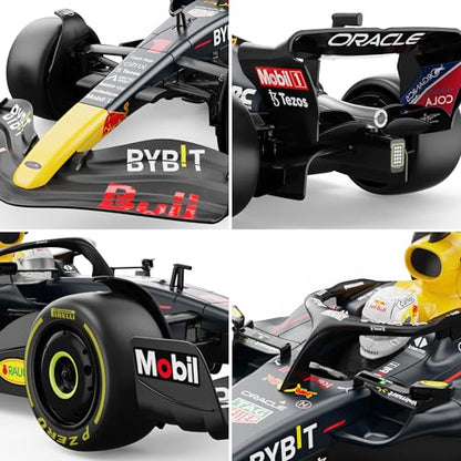 Voltz Toys Authentic Licensed 1:12 F1 RedBull Rb18 Remote Control Car - F1 Collection RC car Series for Kids and Adults - 2.4GHz RC Car for Gift (1:12 RedBull Rb18(NO.1)) - color: 1:12 Redbull Rb18(no.1)