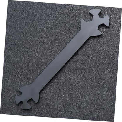 Multifunctional Turnbuckle Wrench Tool for Cars Construction Rod Tool for Easy Use in Garage Workshop Black Finish