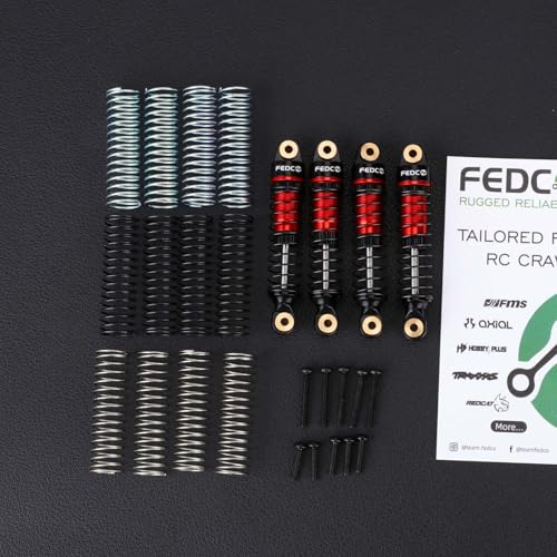 HPI Venture18 Shocks 53MM Shock absorbers For HPI Venture18 Upgrades | With Springs CNC Threaded Oil Damper For 1/18 RC Crawler