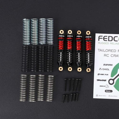 HPI Venture18 Shocks 53MM Shock absorbers For HPI Venture18 Upgrades | With Springs CNC Threaded Oil Damper For 1/18 RC Crawler