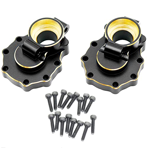 Brass Counter Weight Axle Housing Black Coating TRX4 Portal Axle Housing for 1/10 RC Crawler TRX6 TRX4 Bronco Defender Upgrade (K) - color: K