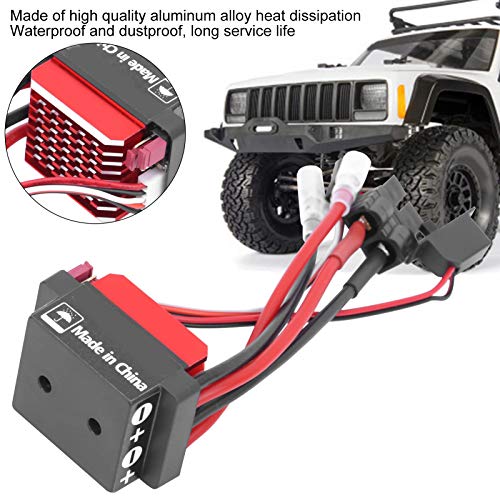VBESTLIFE 360A Electronic Speed Controller RC Crawler Car Bidirectional Brushed ESC (Plug) - size: TRX plug