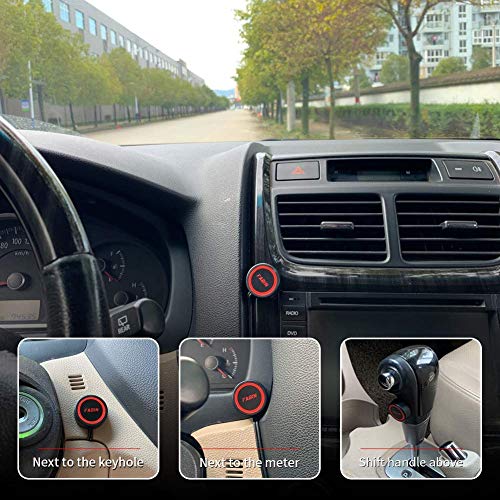 FARBIN Horn 12V Car Horn Loud Dual-Tone Waterproof Auto Horns Electric Horn | Blue classic design, waterproof, 12V 130dB loud, with wiring harness and push button switch, universal for any 12V vehicles - style: 12V Blue horn with wire harness and button