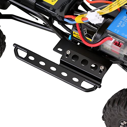 INJORA Metal Side Pedal Rock Sliders 1/24 RC Crawler Car Accessories for Axial SCX24 Gladiator Dodge Power Wagon Upgrade Parts