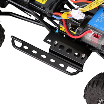 INJORA Metal Side Pedal Rock Sliders 1/24 RC Crawler Car Accessories for Axial SCX24 Gladiator Dodge Power Wagon Upgrade Parts
