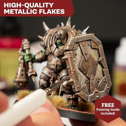 The Army Painter, Warpaints Fanatic Metallics Paint Set, 10 x 18 ml | Oro, rame, metallo, bronzo e argento, colori per D&D e Warhammer