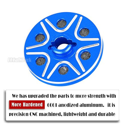 RC 53T Spur Gears 0.8Mod Upgrades Part for 1/10 Slash 2WD (VXL)/Stampede 2WD (VXL)/Rustler 2WD (VXL)/Bandit 2WD (VXL),BRCatWPark Steel Metal Extra-Heavy Slip limiting Clutch,Navy Blue