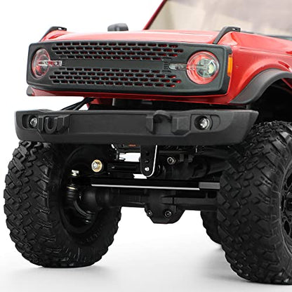 for AXIAL SCX24 Servo Metal Gear EMAX Servo Steering Servo with Servo Mount Bracket and Arm and Steering Link Set SCX24 Upgrade Parts (Black) | Metal Gear Steering Servo, SCX24 Upgrade Part - color: Black