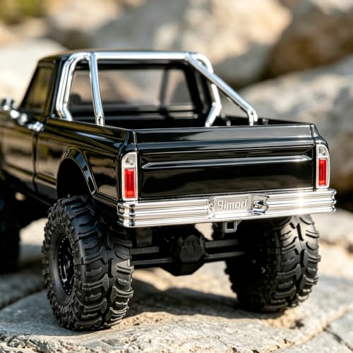 RC Front & Rear Bumper for SCX30 K10 Aluminum Bumper for 1/30 RC Crawle Replace Upgrade (Silver) - color: Silver