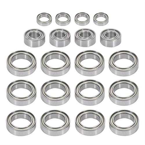 Bearing Kit for JLB for Cheetah 11101 21101 J3 for Speed BE001 BE002 BE003 1/10 rc Car Spare Upgrade Parts 20Pcs Ball Bearing Set
