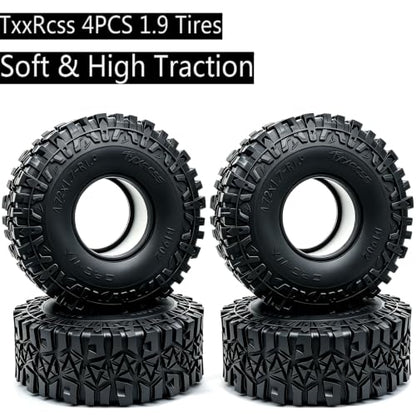 1.9 Crawler Tires 120 * 44mm For for 1/10 RC Crawlers (B1902)