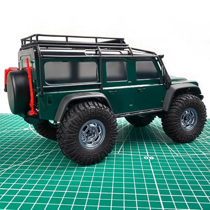 MORLORDY 4Pcs 1.3" Tires - 70mm High Rebound Rubber Tires with Foam Inserts for 1/18 1/24 Micro Crawlera TRX4M SCX24 Upgrade Parts, Style B - color: Style B
