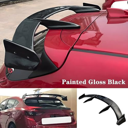 Universal 51" Rear Roof Spoiler for Hatch SUV Wagon Accessories | Nice Clean Look Mods, Aggressive Look, Sports Upgrade, Aerodynamic, Gloss Black Finish, Tailgate Top Lip Wing - style: 51Inch-Roof Style