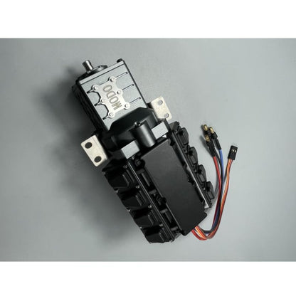 Brushless Two Speed Transmission Gearbox for Tamiya 1/14 RC Truck Metal High Torque Transmission Upgrade Accessories