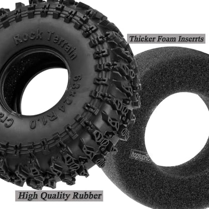 for SCX24 TRX4M 1/24 1/18 RC Crawler Car,Aluminum 1.0" Beadlock Wheel Tires Wheel Hub Wheels Rim 4PCS 1.0in Beadlock Wheel Rims Heavy Duty Rim,Navy Blue - color: (4PCS）Navy Blue
