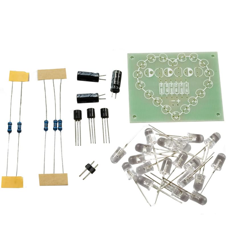 tingbowie Soldering Practice Kit – DIY Electronic Soldering Project Training Board for Beginners