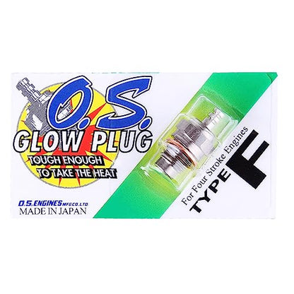 F Shape Glow Plug Metal Spark Plug for Miniature 4-Stroke Nitro Engine Model RC Hobby Ignition Accessory - color: Glow Plug