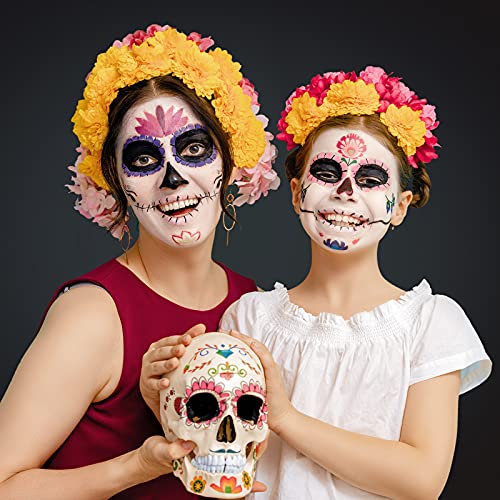 BOBISUKA Blank in the Dark Black + White Oil Face Body Paint Set, Large Capacity Professional Paint Palette Kit with Brushes for Art Theater Halloween Party Cosplay Clown Sfx Makeup for Adults - color: Black & White Paint + Brushes