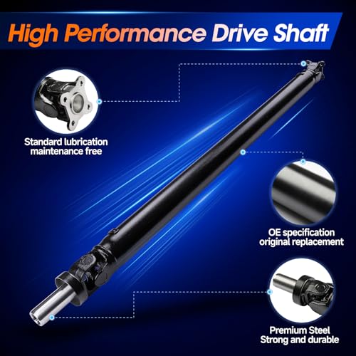 60.63'' Drive Shaft Assembly Fit for Toyota 4Runner 1996 1997 1998 1999 2000 2001 2002 V6 3.4L, [Automatic Transmission, RWD, OE 371103D070, 936-711 - size: Fit 1996-2002 4Runner 3.4L