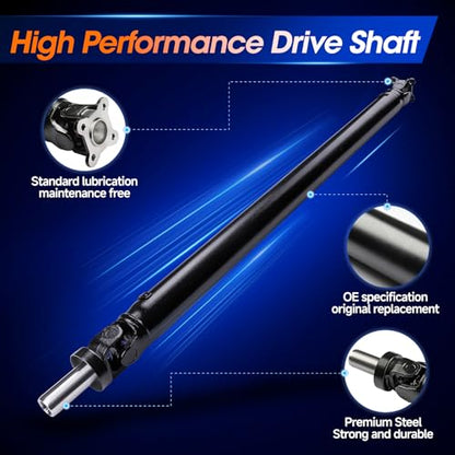 60.63'' Drive Shaft Assembly Fit for Toyota 4Runner 1996 1997 1998 1999 2000 2001 2002 V6 3.4L, [Automatic Transmission, RWD, OE 371103D070, 936-711 - size: Fit 1996-2002 4Runner 3.4L