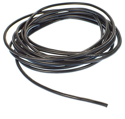10' Black 18 Gauge Super Flexible High Strand Battery/Motor Silicone Insulated Copper Wire #1171