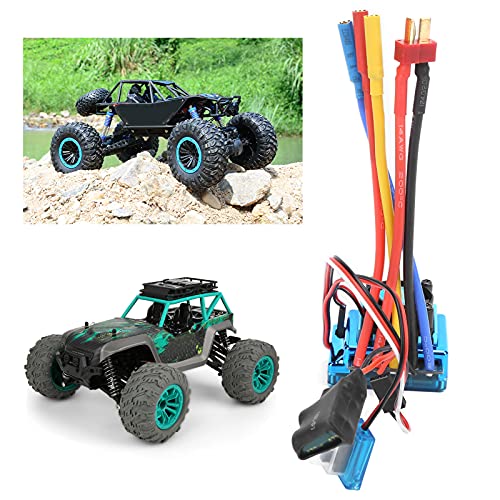 HERCHR 120A Brushless ESC Electric Speed Controller Water Proof for 1/10 1/12 Remote Control Car Boat Parts RC Car Crawler Accessories