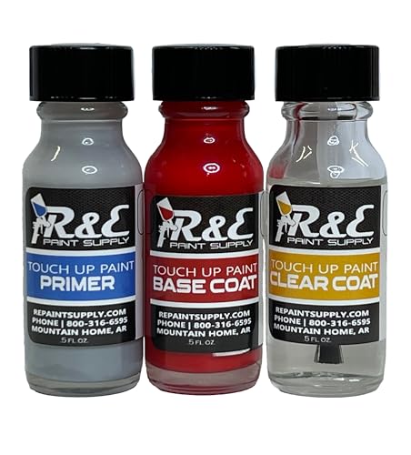Automotive Paint for GM WA9260, Victory Red, Touch Up Kit (Pack of 3) - style: Touch Up Kit (Pack of 3)