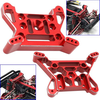 ShareGoo Aluminum Swing Arms & Steering Knuckle Kit & Servo Rod & Shock Tower Compatible with Hyper GO MJX 1/10 10208 Little Monster RC Upgrade Parts