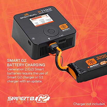 Spektrum 11.1V 5000mAh 3S 30C Smart LiPo G2 Hard Case: IC3, SPMX53S30H3