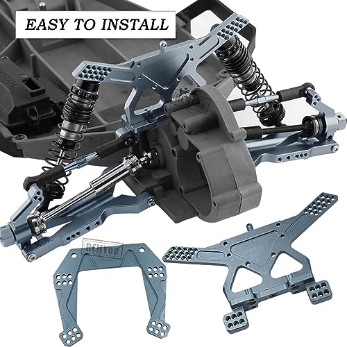 Upgrades for 1/10 Slash 2WD(VXL),RC Shocks,Suspension Arm,Caster Block,Steering Blocks,Stub Axle Carriers,Steering Bellcranks,Shock Tower,Camber Links,Drive Shaft,Hex Hub Adapters,Titanium - color: Titanium - Upgrades