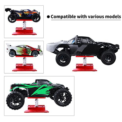 RC Screw Kit, Hex Nut Drivers, Pliers, Wrench, RC Car Work Stand Aluminum for Traxxas Arrma Axial Redcat Losi RC Car