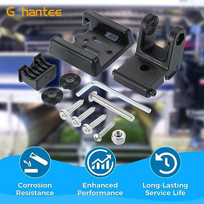 7400931 Transducer Bracket, Mounting Plate Compatible with MHX XNT XHS | Model Transducers for Fishfinder Sensors Transom Mounting Plate Transom Mounting Hardware Kit Transducer Mount
