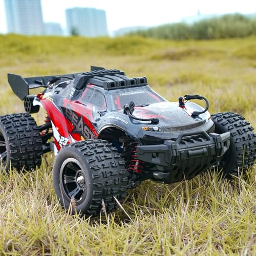 SG118MAX 1/18 Remote Control Off-Road Car, 2.4G Full-Proportional Brushless 4WD 60KM/H High-Speed RC Climbing Car Mini Electric RC Buggy Rock Crawler Model Toy Gift -RTR - style: SG118MAX 1/18, Brushless Version
