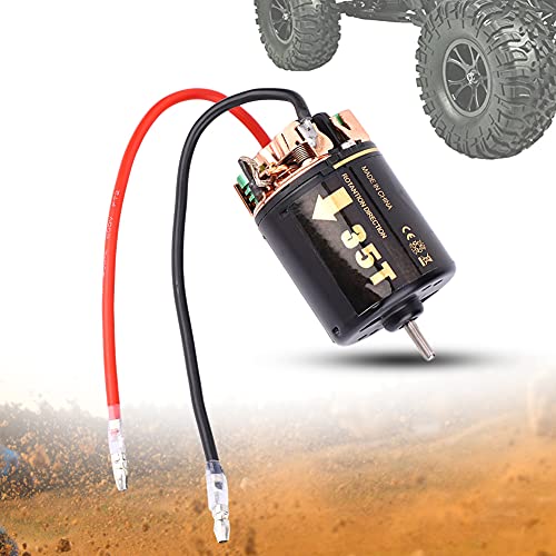 GOWENIC Universal 540 Brushless Motor, RC Model Car Motor for Big Trucks Climbing Car, High Sensorless Brushless, 35T RC for Off Road Model (35T) - size: 35T