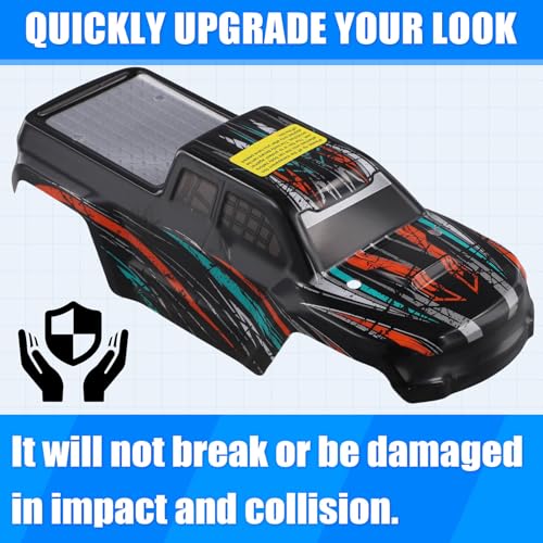 HBX 16889 16889A 16890 16890A SG1601 SG1602 RC Car Body Shell and Sticker B004-INV 1/16 RC Car Parts Accessories A - size: A