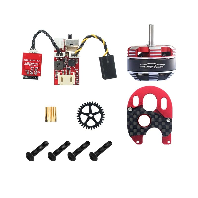 FURITEK LIKO PRO Plus BRUSHLESS Combo for SCX24 - Remote Control Car, RC Cars, RC Crawler 1/24 Upgrade Electronics Combo ESC & Motor (FUR-2094)