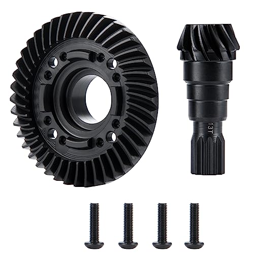 Steel Front Differential 13T 42T Gears Set for Tra-xxas X Maxx 6S/8S | XRT 8S Monster 1:5 RC Car Truck Upgrades - style: Front Pinion Gear +Diff Ring