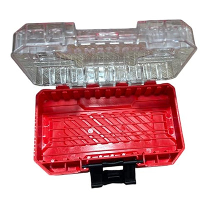 Craftsman Nano Small Versastack Compatible Stackable Plastic Storage Cases 4 Pack