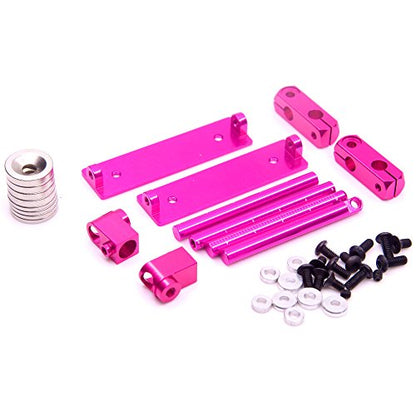 1Set MORFUM RC Magnetic Body Post Stealth Invisible Body Shell Mount Column Kit Compatible with 1/10 HSP Sakura D3 D4 XI XIS Tamiya 416 417 T3 T4 94123 RC Crawler Car Upgrade Parts