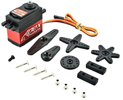 6600MG Metal Gear/Case Digital Standard Servo - 1/10-1/8 Steering Servo