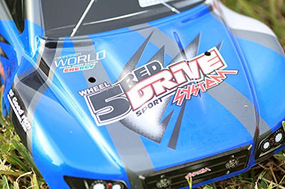 SummitLink Custom Body Blue Compatible for 1/10 Scale RC Car or Truck (Truck not Included) SSJ-BL-02