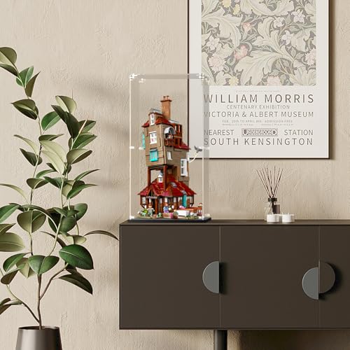 3MM Clear Acrylic Display Case, Zimo momo Self-Assemble Showcase for Collectibles, Action Figures,Dolls- Alternative Glass Box for Commemorative Gifts(13.7x11.8x23.6 inch, 35x30x60 cm) - size: 13.7x11.8x23.6 inch