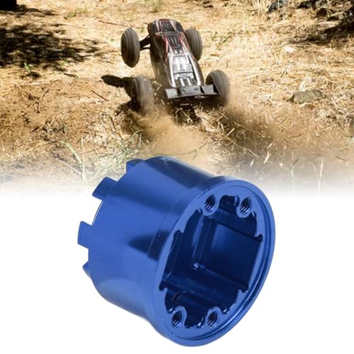 Differential Carrier, Improved Handling with Precise Locking, Aluminum RC Car Parts Housing Case for 1/10 Scale Vehicle Replacement, RC Enthusiasts, Racing and Off-Road Use - color: Blue